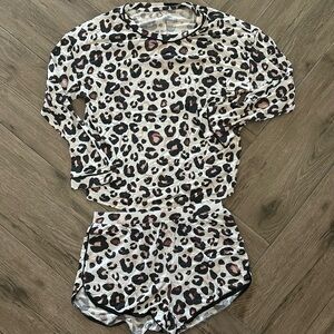 Leopard pajamas
